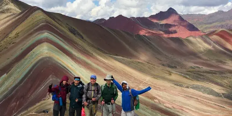  Ausangate more Rainbow Mountain Trek 7 days and 6 nights (Rainbow Mountain, Jampa Pampa, Palomani Pass) - Local Trekkers Peru - Local Trekkers Peru